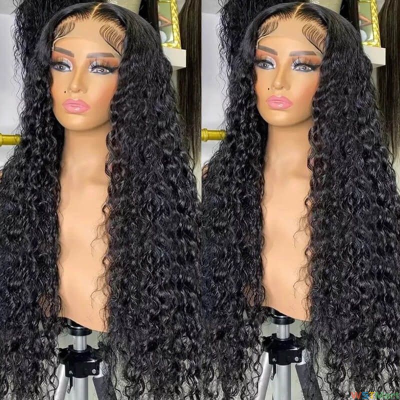 eulluir STUNNING WET LOOK WATERWAVE 13X4 LACE FRONT WIG | LOWMAINTENANCE WIG