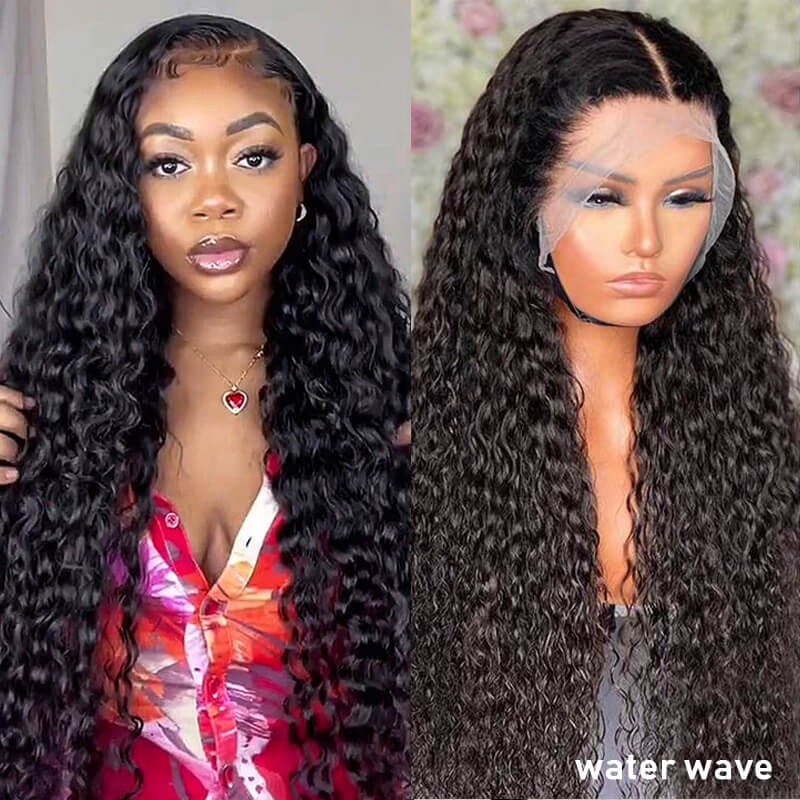 Water Wave HD Lace 13*4 & 4*4 Wigs | LINK Hair