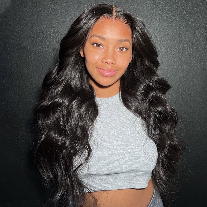 Loose Deep 5*5 Lace Closure Wigs Natural Black Human Hair Closure Wigs | Nuiee HAIR