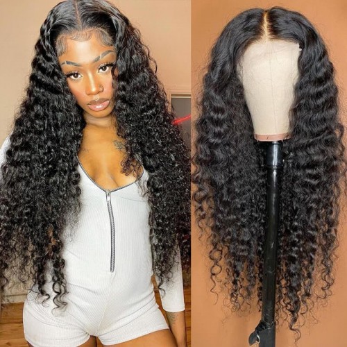 Lush Locks HAIR New Arrival Upart Wig , Natural Black Deep Curly Wigs