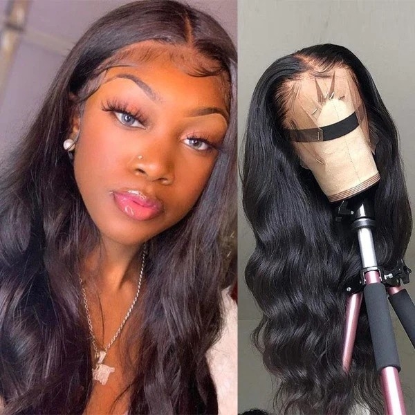 Body Wave Hair 360 Lace Wigs Virgin Human Hair Wig Pre Plucked_nadula_luvmehair