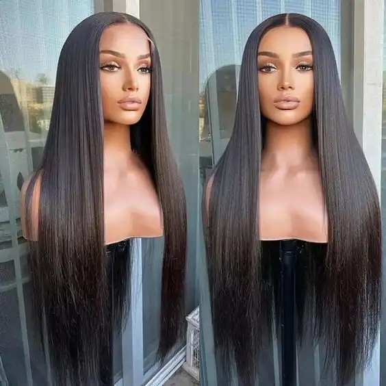 IAMSHERIKSB Straight 6*6 HD Lace Closure Wig Transparent Lace Wigs Human Hair Part Lace Closure Human Hair Wigs