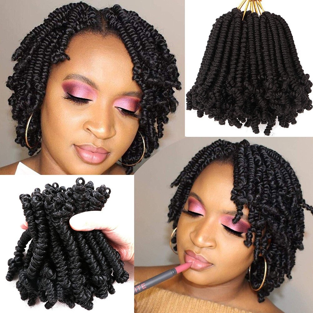 Pretwisted Spring Twist Synthetic Spring Braids - Premium Quality by Xuchang Wig Factory