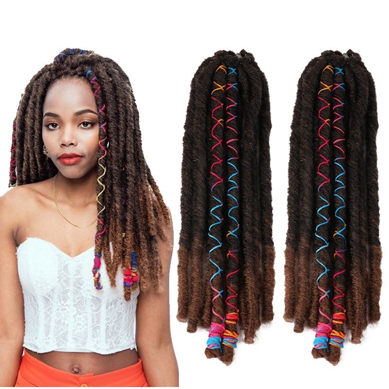 Straight & Curly Faux Locs Crochet Hair, Available for Dropshipping