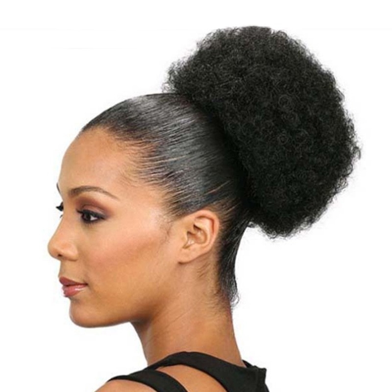 Short Hair Black African Small Curl Wig Package for Women - Factory Wholesale, Spot Direct Sales