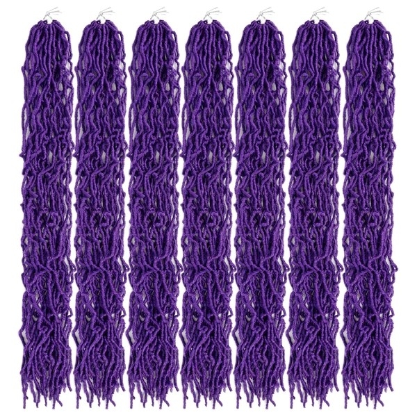 Gogoodhair 8pcs 36" Faux Locs Synthetic Crochet Braiding Hair Extension 10 Colors 12strands/pc