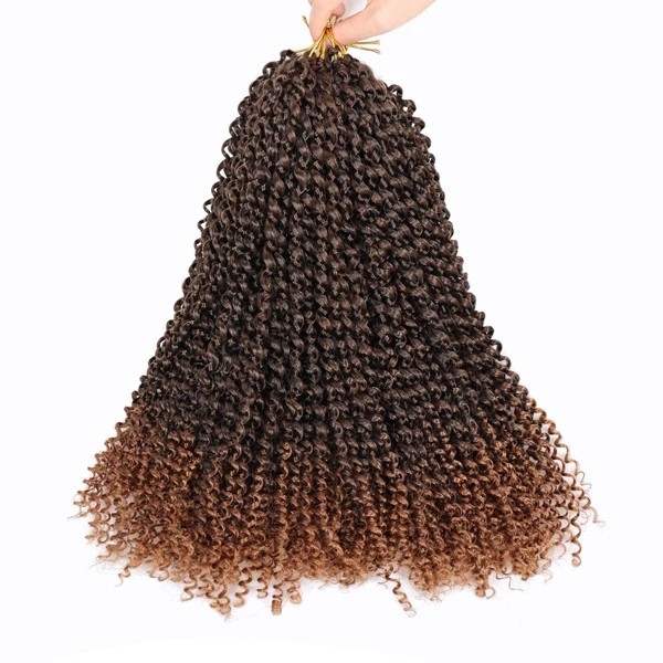 Gogoodhair Passion Twists Crochet Braids Synthetic Hair Extensions 16 Inch 6 Packs 5 Colors