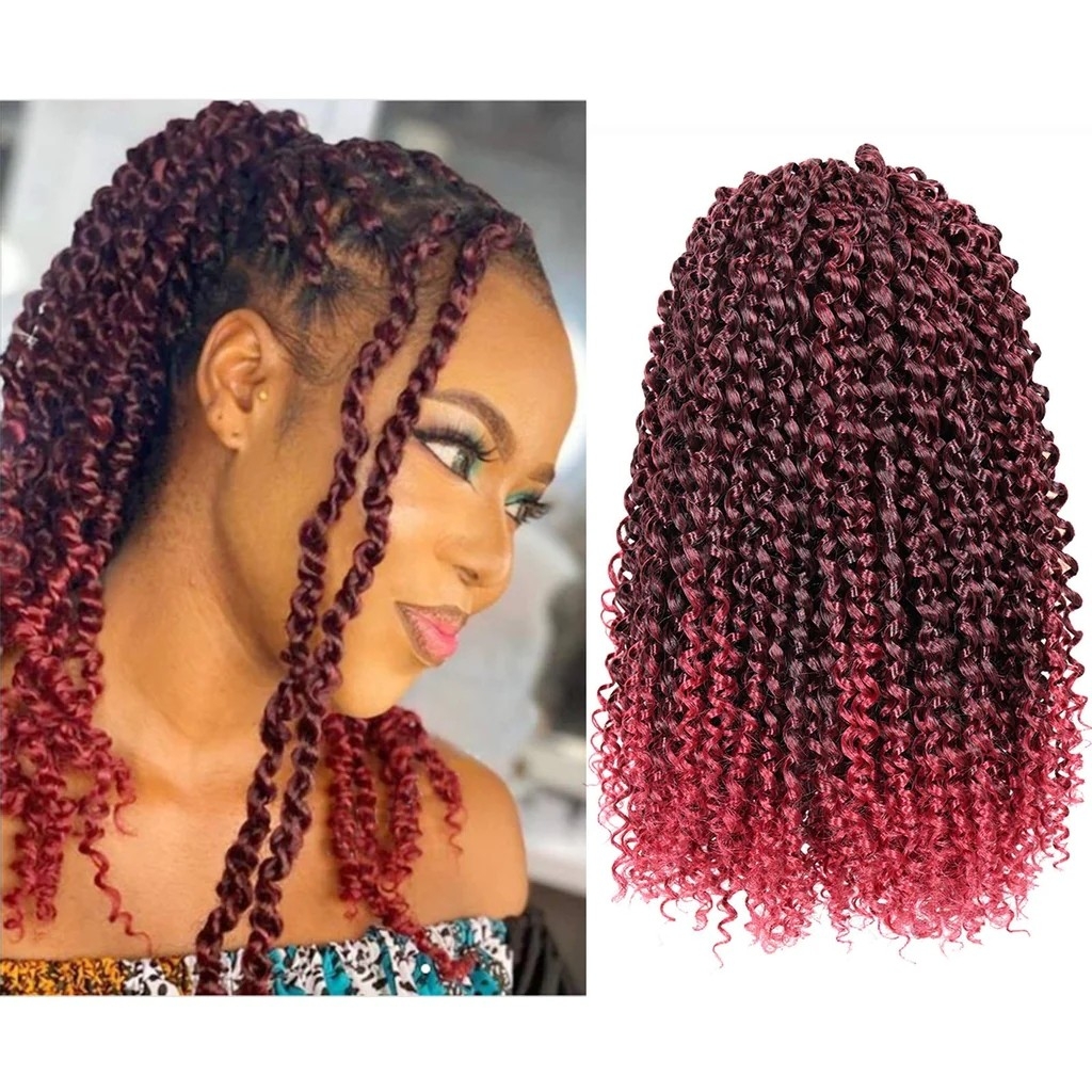 Passion Twist Crochet Hair, 16 Inch