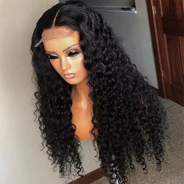 30 Inch Deep Wave 13x6 HD Lace Frontal Human Hair Wig for Women