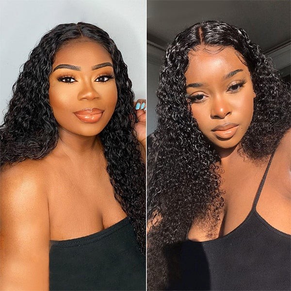 Brazilian Kinky Curly Wig Human Hair Wigs For Women 4x4 Lace Closure Wig Curly Human Hair Wig