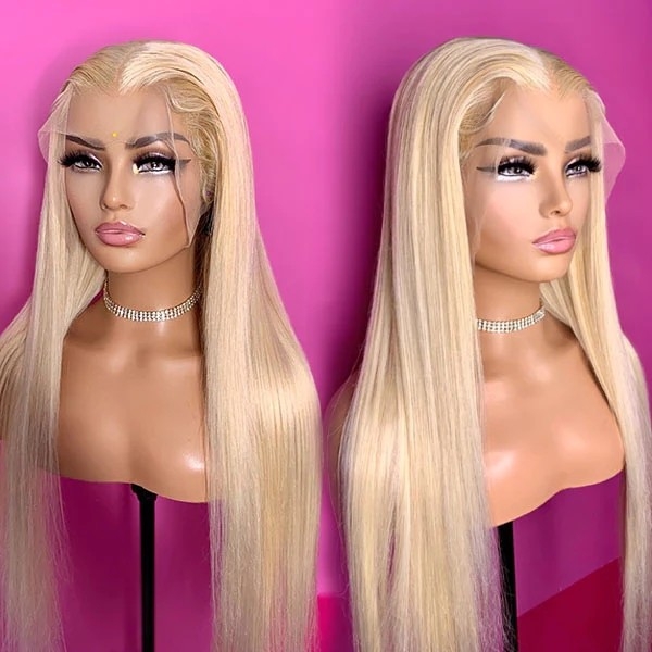 613 Blonde 13x6 Lace Front Wig Lace Frontal Brazilian Human Hair