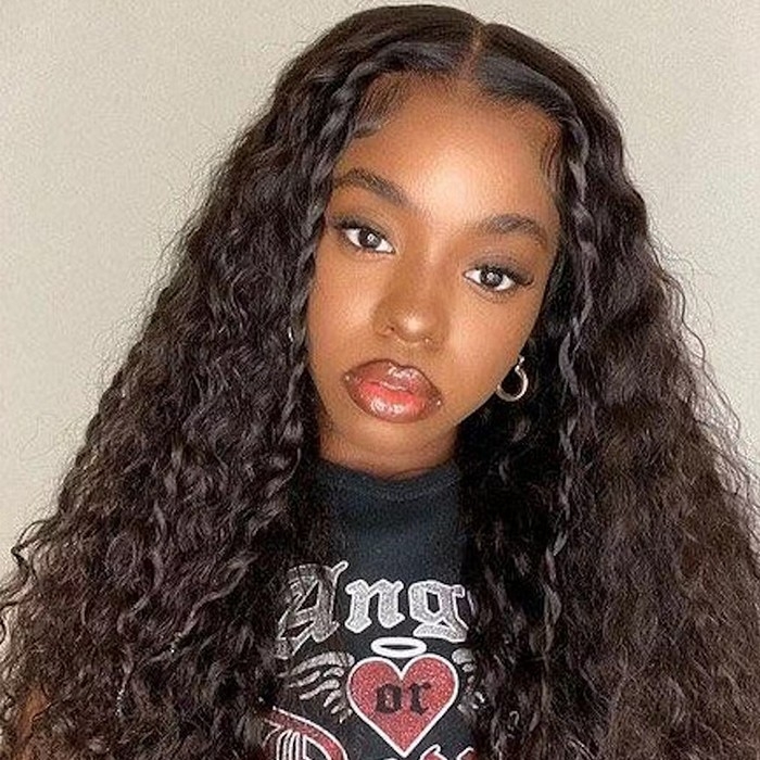 Upgrade Your Style with the 5X5 HD Lace Deep Wave Wig with Pre-Cut 13X4 Lace, Beginner-Friendly and Glueless