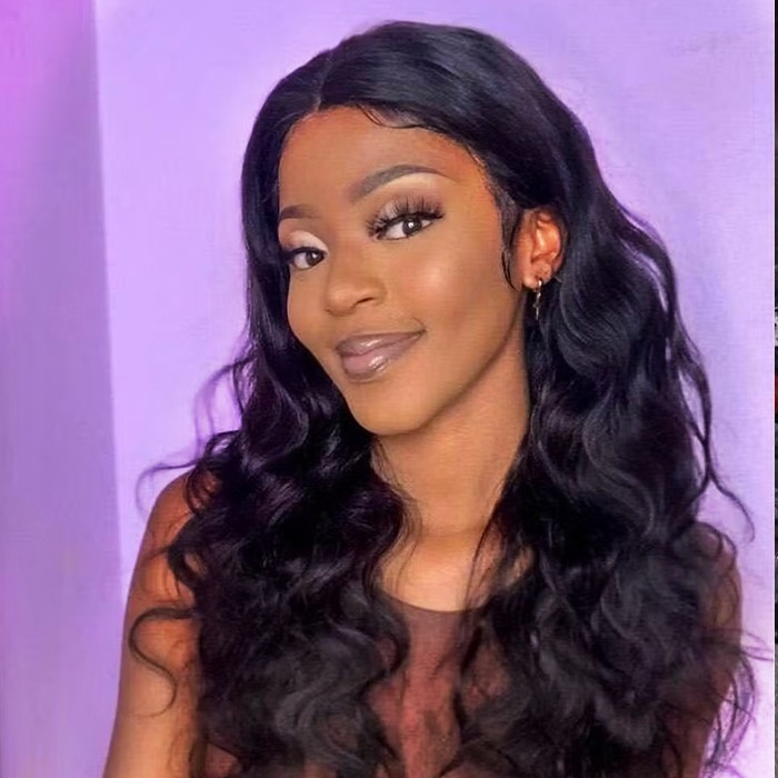 UPGRADE YOUR LOOK WITH THE 6X4 PRE-CUT LACE CLOSURE WIG IN BODY WAVE, 13X6 HD LACE FOR A NATURAL HAIRLINE, PERFECT FOR BEGINNERS