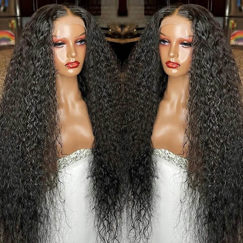 HUOKONG HAIR VACATION CHOICE: SUPER AFFORDABLE CURLY WIG WITH NATURAL LACE FRONTAL