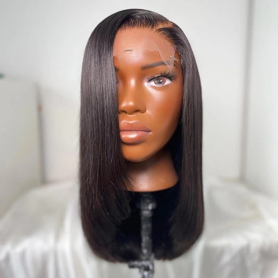 ACHIEVE A STYLISH LAYERED CUT WITH HUOKONG'S 5X5 SKINLIKE REAL HD HUOKONG CLOSURE WIG