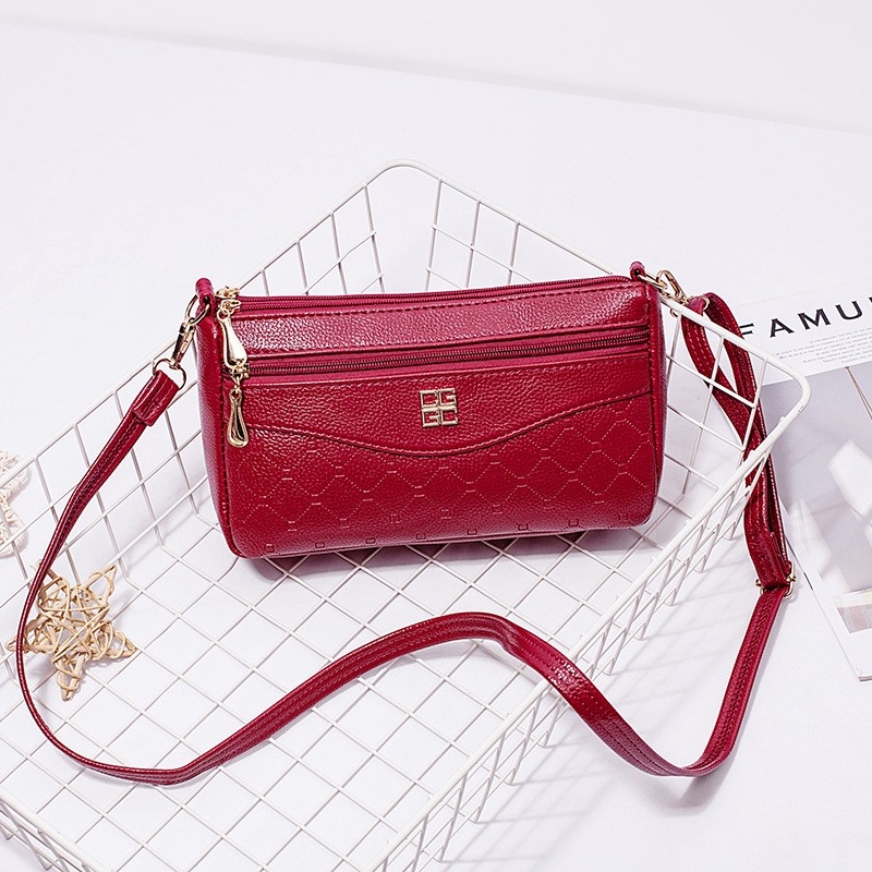 2022 New Korean Style Small Square Bag for Women - Casual and Versatile, Suitable for Moms, Single Shoulder Crossbody Bag, Wholesale