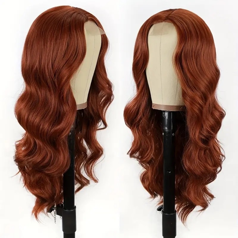 26 Inch Fashionable Gradient Butterfly Haircut Synthetic Wig with Long Curly Waves - Perfect for Women&#039;s Daily or Party Look