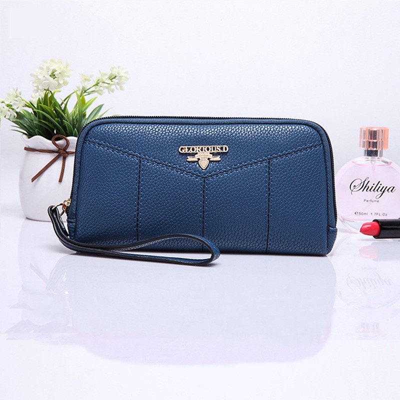 Womens Bags 2023 New Fashion Long Hand-held Cell Phone Bag Korean Style Grab Bag Source Factory Wholesale