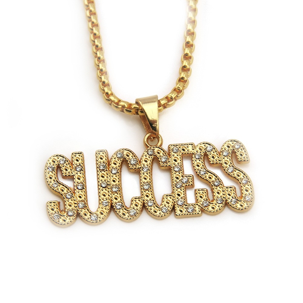 Letter Chain Necklace - Personalized Hip Hop Jewelry