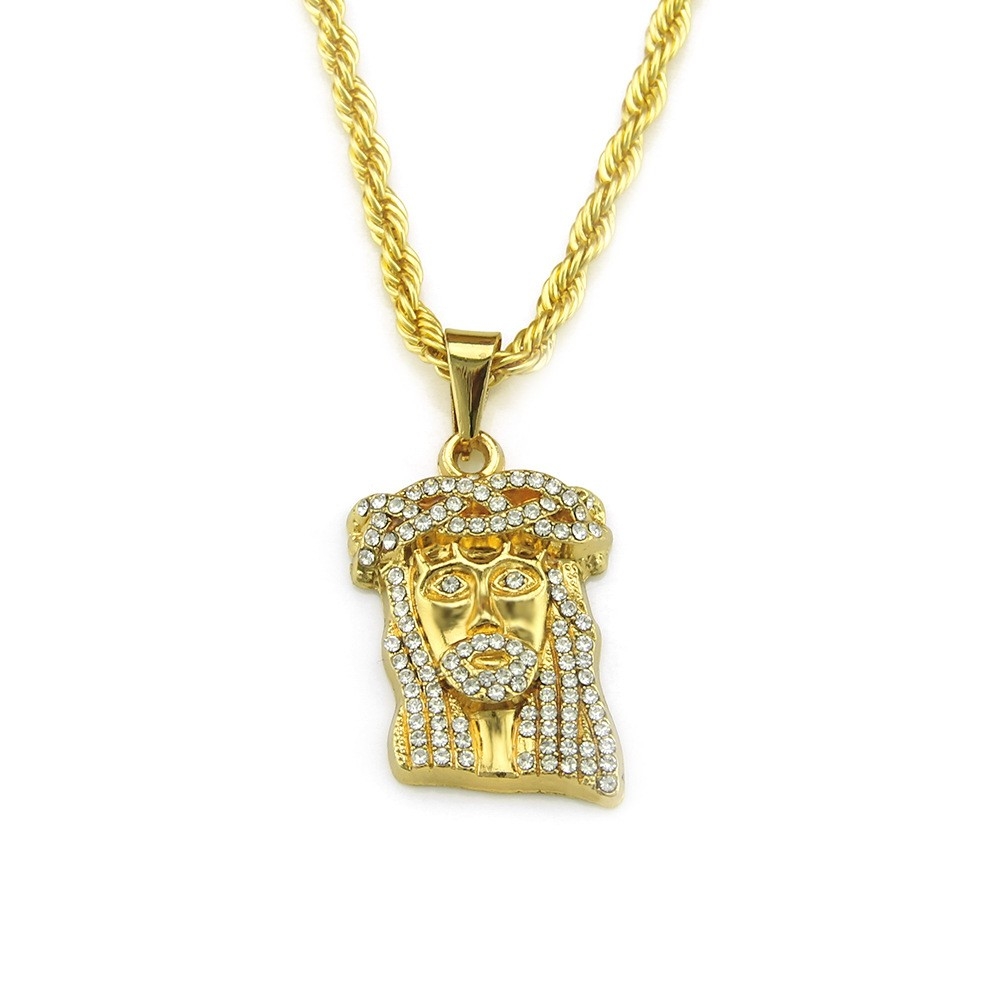 3D Portrait Pendant Necklace - Statement Hip Hop Jewelry