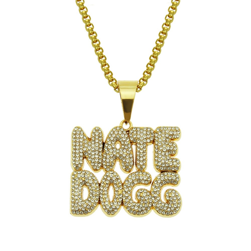 Custom Letter Necklace - Personalized Hip Hop Jewelry