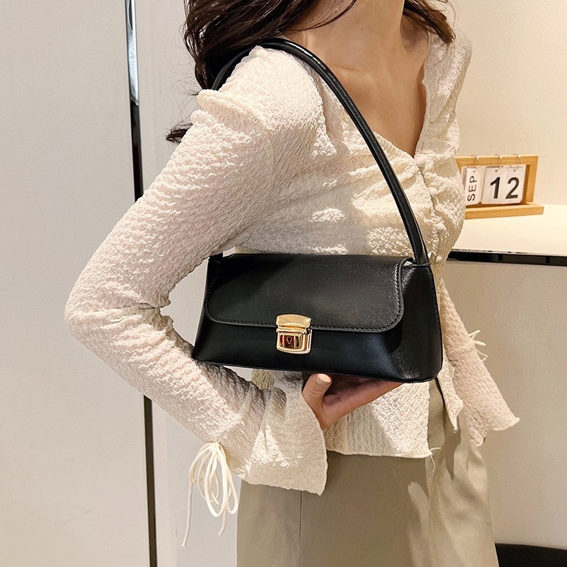 2023 Popular New Casual Women&#039;s Bag, Simple and Minimalist Single Shoulder Bag, Stylish Handbag for Underarm Carry