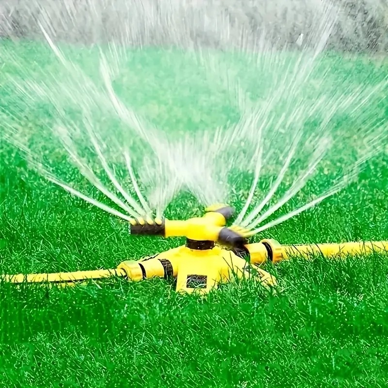 1 Set, 360-degree Automatic Rotating Sprinkler, Rotating Sprinkler Head, Nursery Irrigation Sprinkler, Lawn Gardening Watering Sprinkler