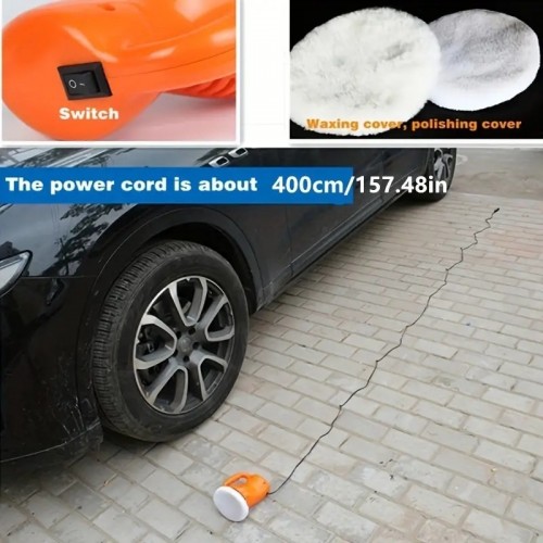 12V Automobile Polishing And Polishing Machine Electric Waxing Machine Buffer Polishing Machine Tool