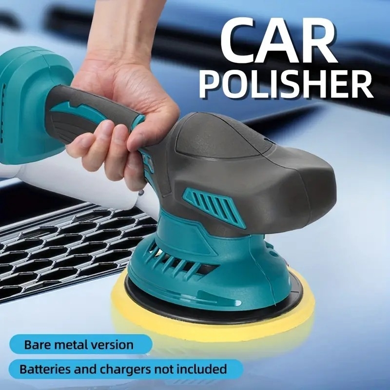 Wireless Handheld Car Small Polishing Machine 6 Speed Adjustment Repair Scratch Waxing Machine, Car Beauty Tools (Batteries And Chargers Not Included)