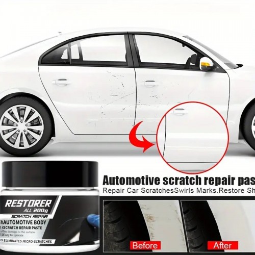 1pc Car Scratch Wax Scratch Remover Paint Scratch Repair Agent Shop Scratch Repair Polishing Decontamination Wax